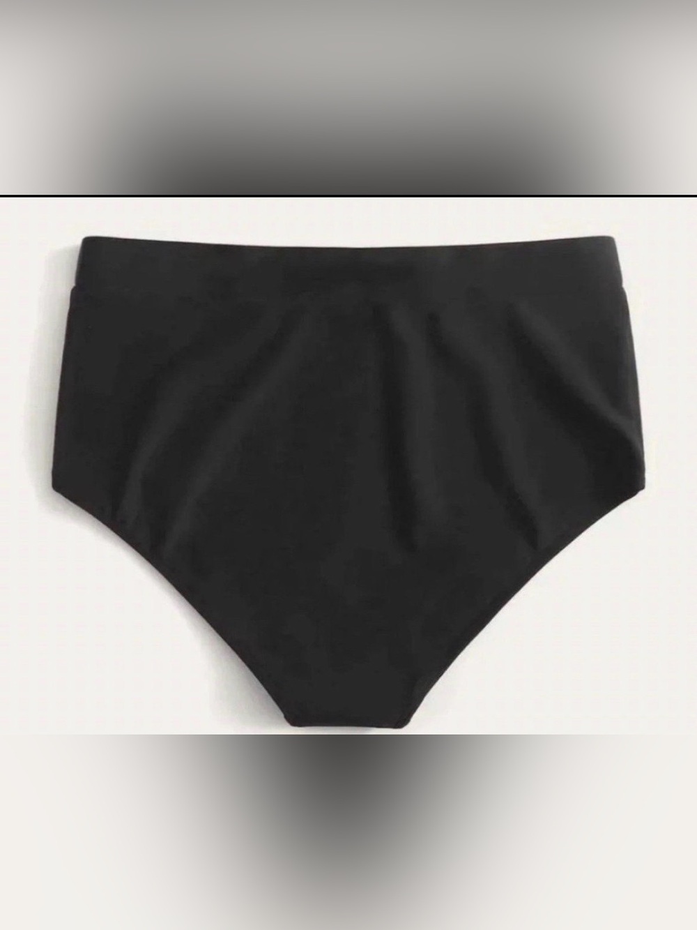 Plus high rise Bikini bottoms 3X new